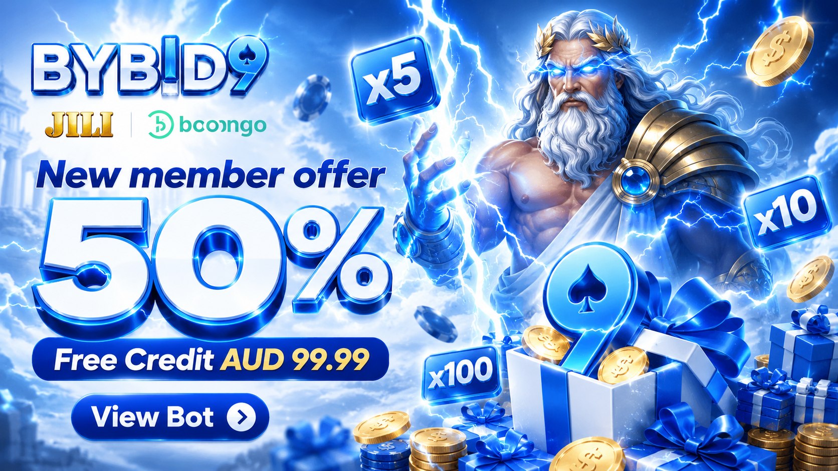 Bybid9 Free Credit