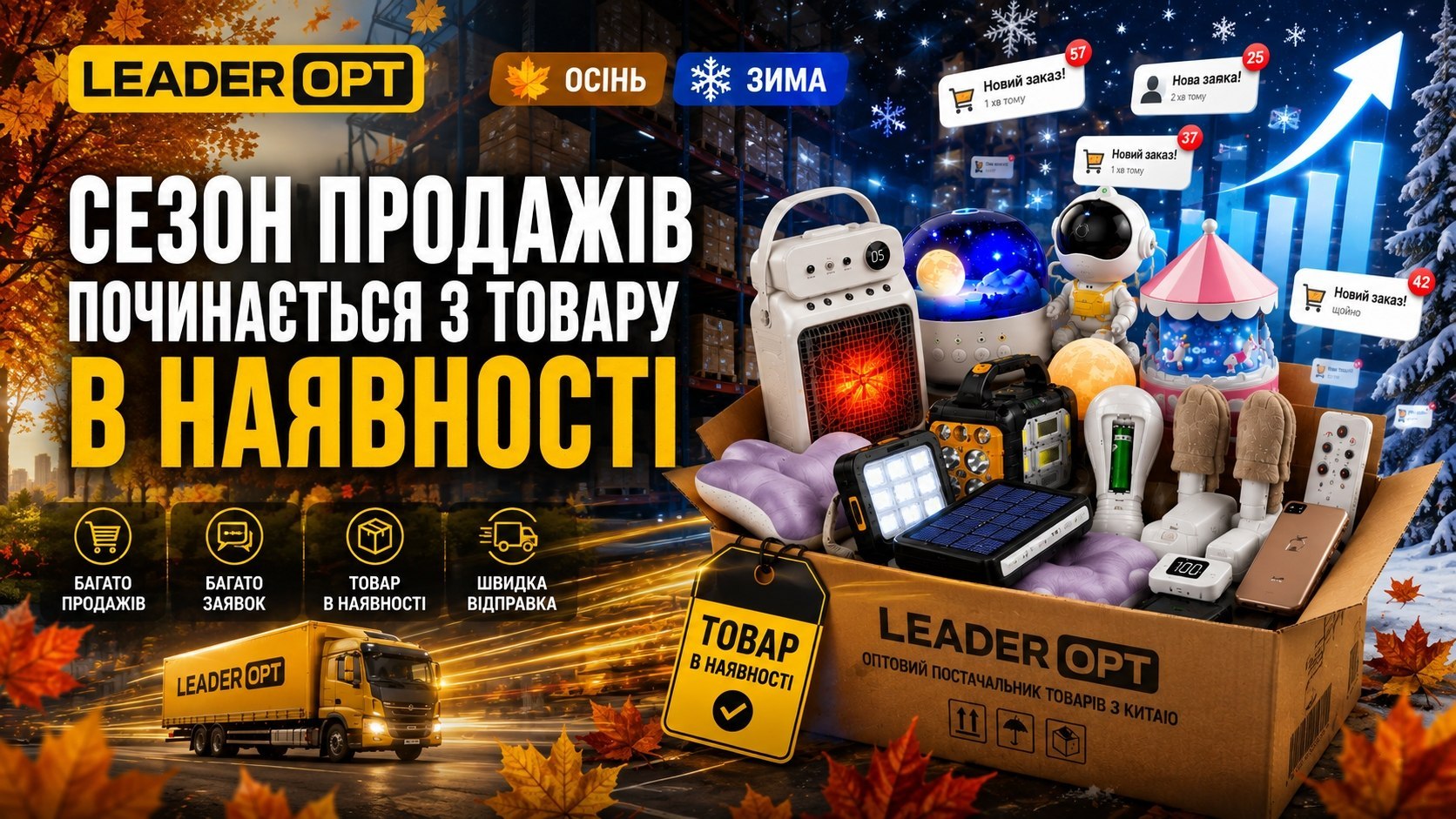 LeaderOpt | Лідеропт | Товари з Китаю оптом 7км Одеса