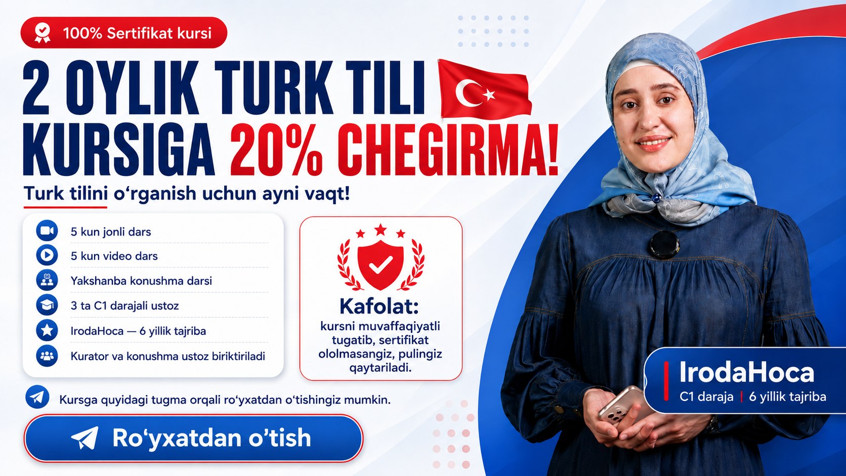 Irodahoca admin | Turk tili kursi