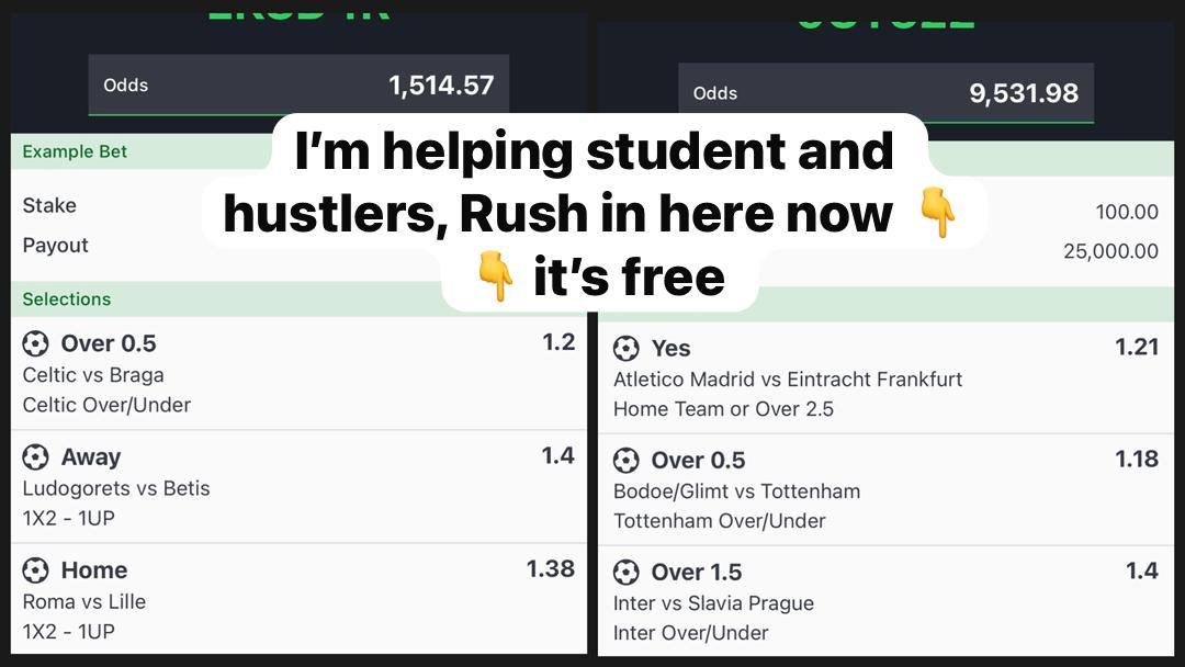 BIG ODDS🥈🎉