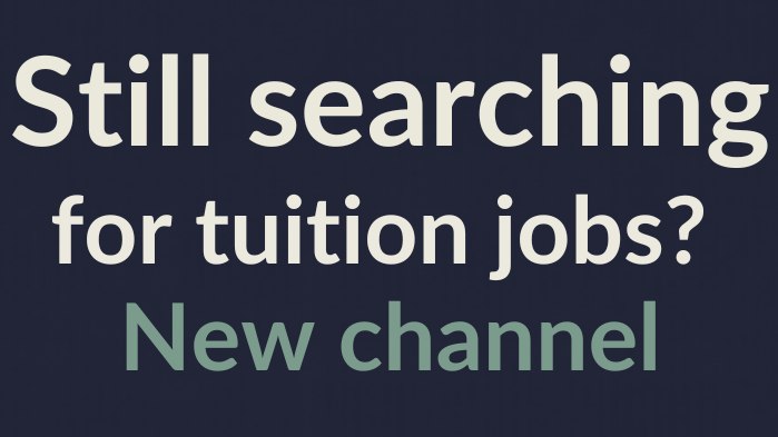 Tuition Job (LittleWiser)