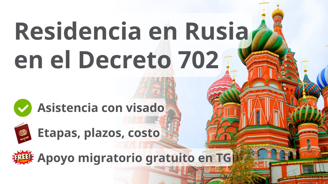 Vive y haz negocios en Rusia