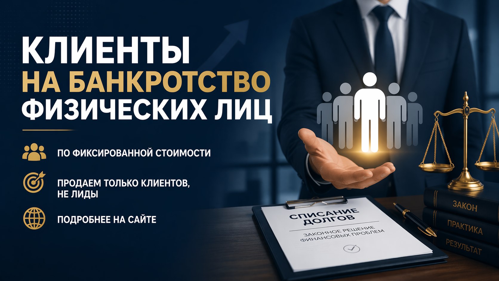 Клиенты на банкротство физических лиц